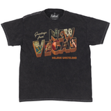 Fallout New Vegas Postcard Graphic T-Shirt