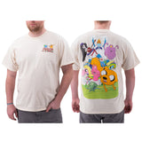 Adventure Time Distressed Jumbo Back T-Shirt
