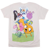 Adventure Time Distressed Jumbo Back T-Shirt