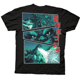 Godzilla Comic Art Jumbo Graphic T-Shirt