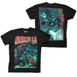 Godzilla Comic Art Jumbo Graphic T-Shirt