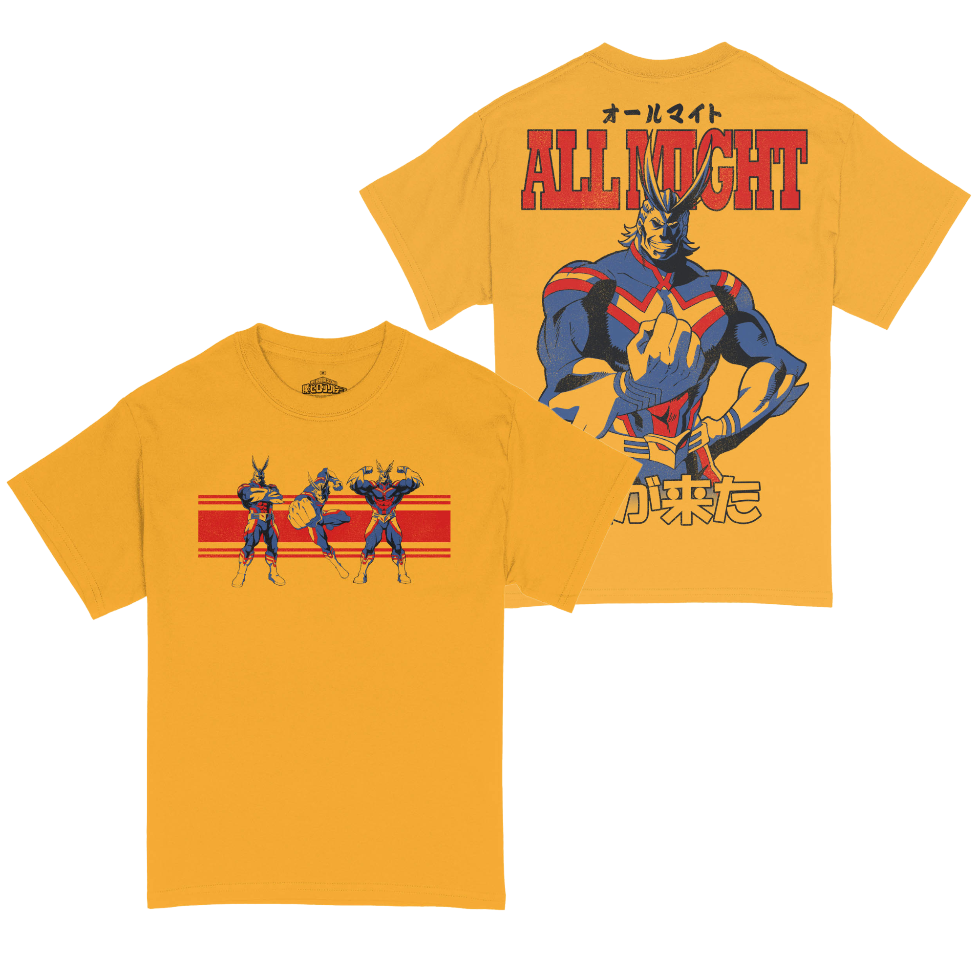 My Hero Academia All Might Retro Graphic T-Shirt
