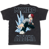 My Hero Academia Todoroki Mineral Wash T-Shirt
