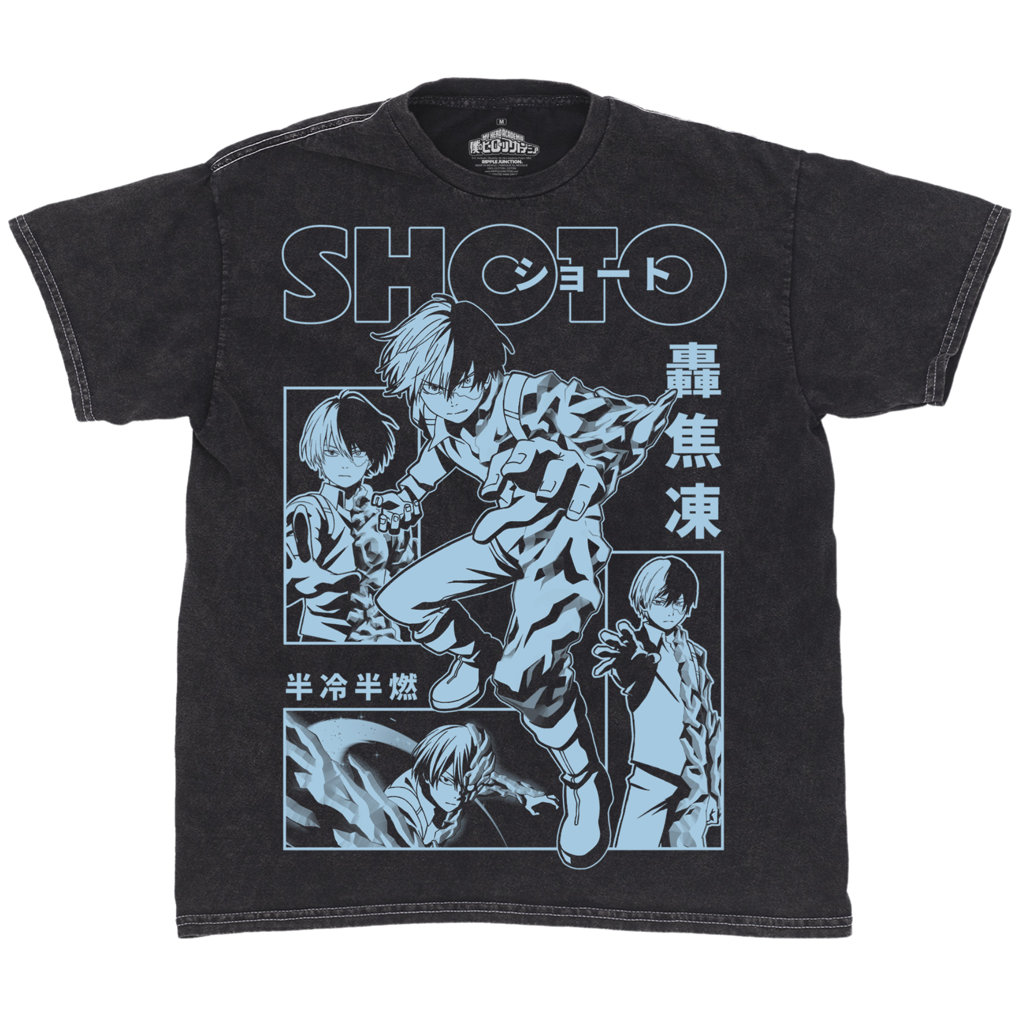My Hero Academia Todoroki Mineral Wash T-Shirt