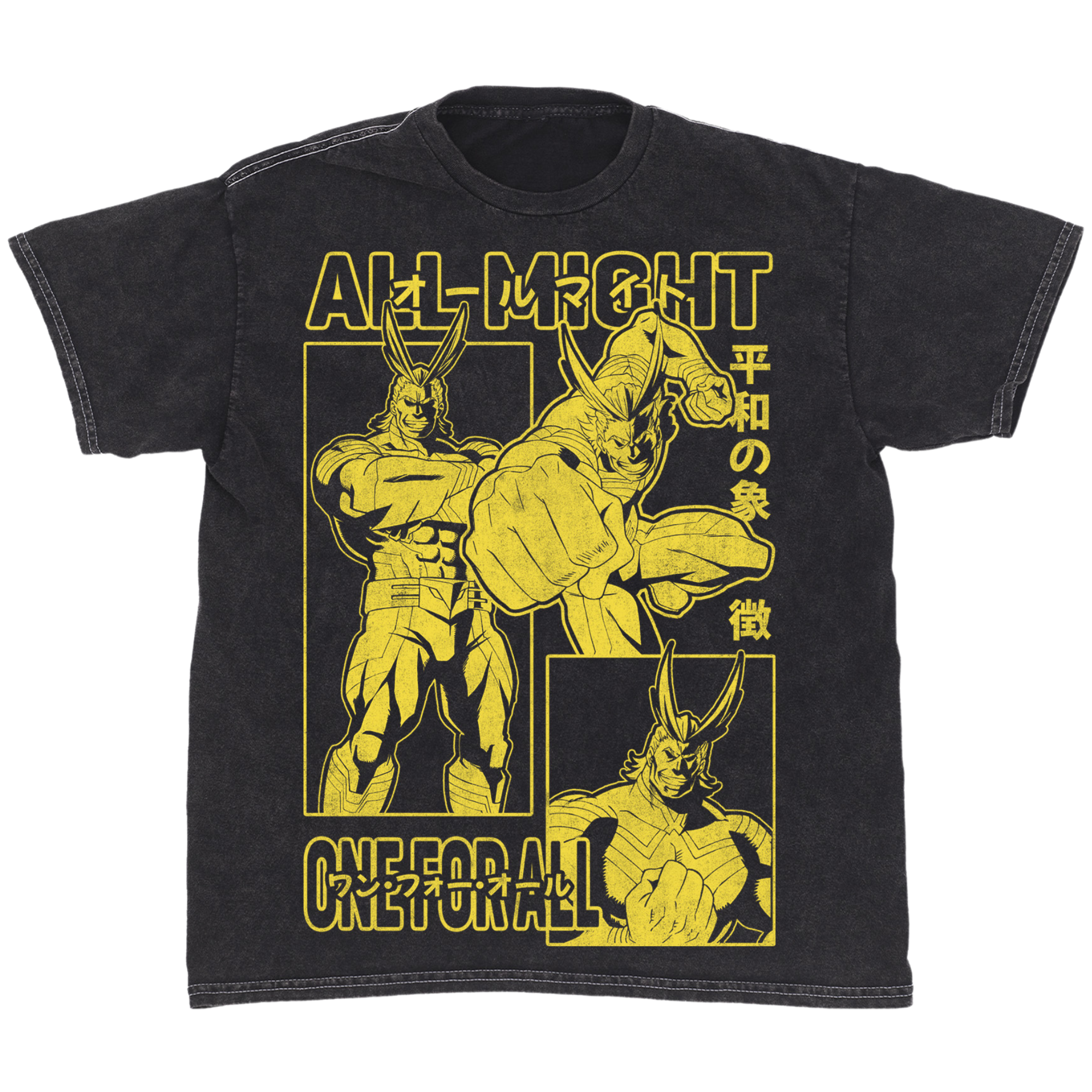 My Hero Academia All Might Mineral Wash T-Shirt
