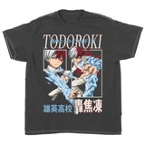 My Hero Academia Todoroki Mineral Wash T-Shirt