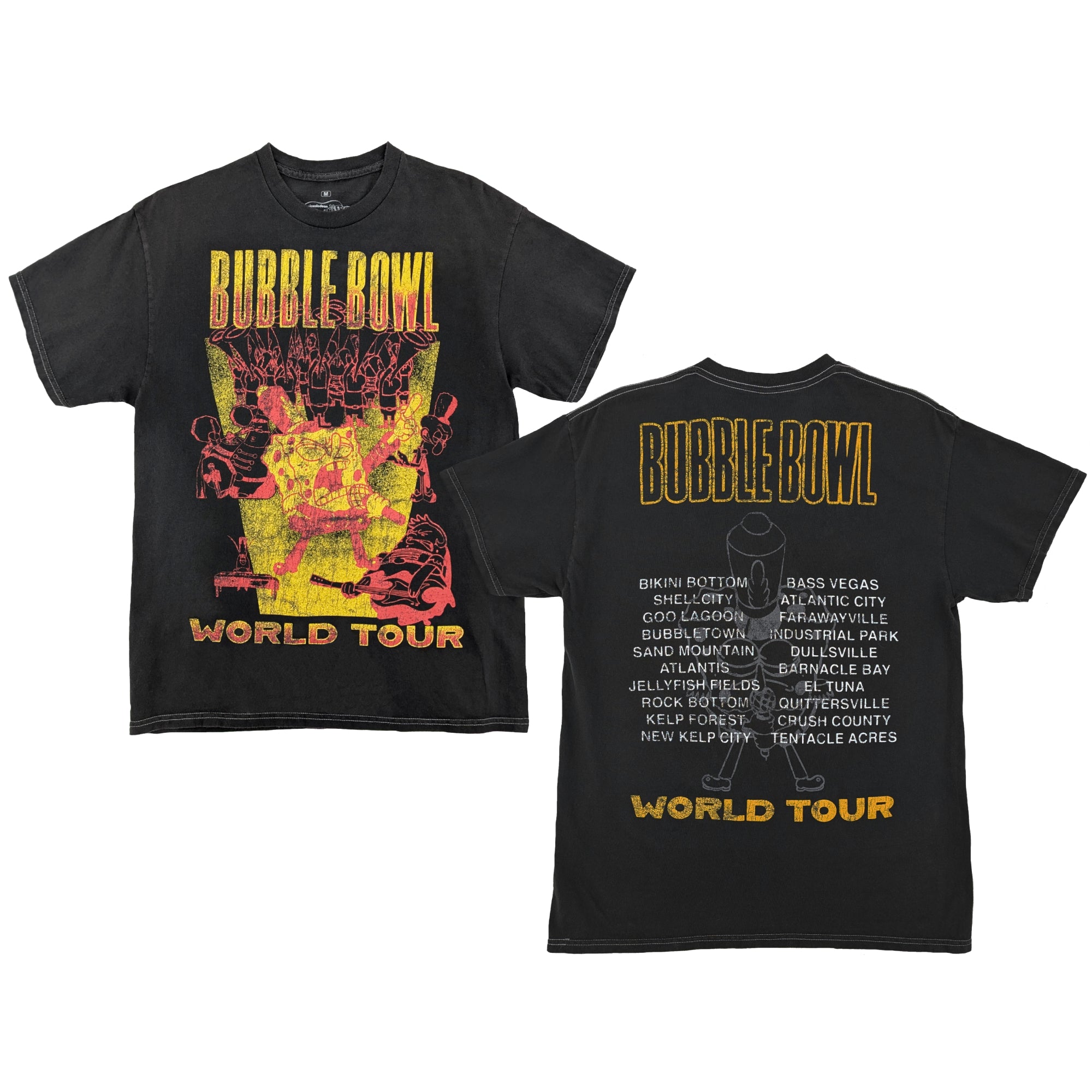 SpongeBob Bubble Bowl Sweet Victory Tour T-Shirt