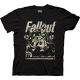 Fallout Power Armor Distressed Jumbo Print T-Shirt