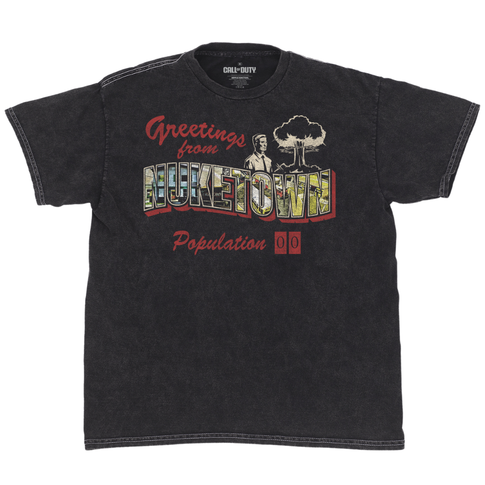 Call of Duty Nuketown Postcard Graphic T-Shirt
