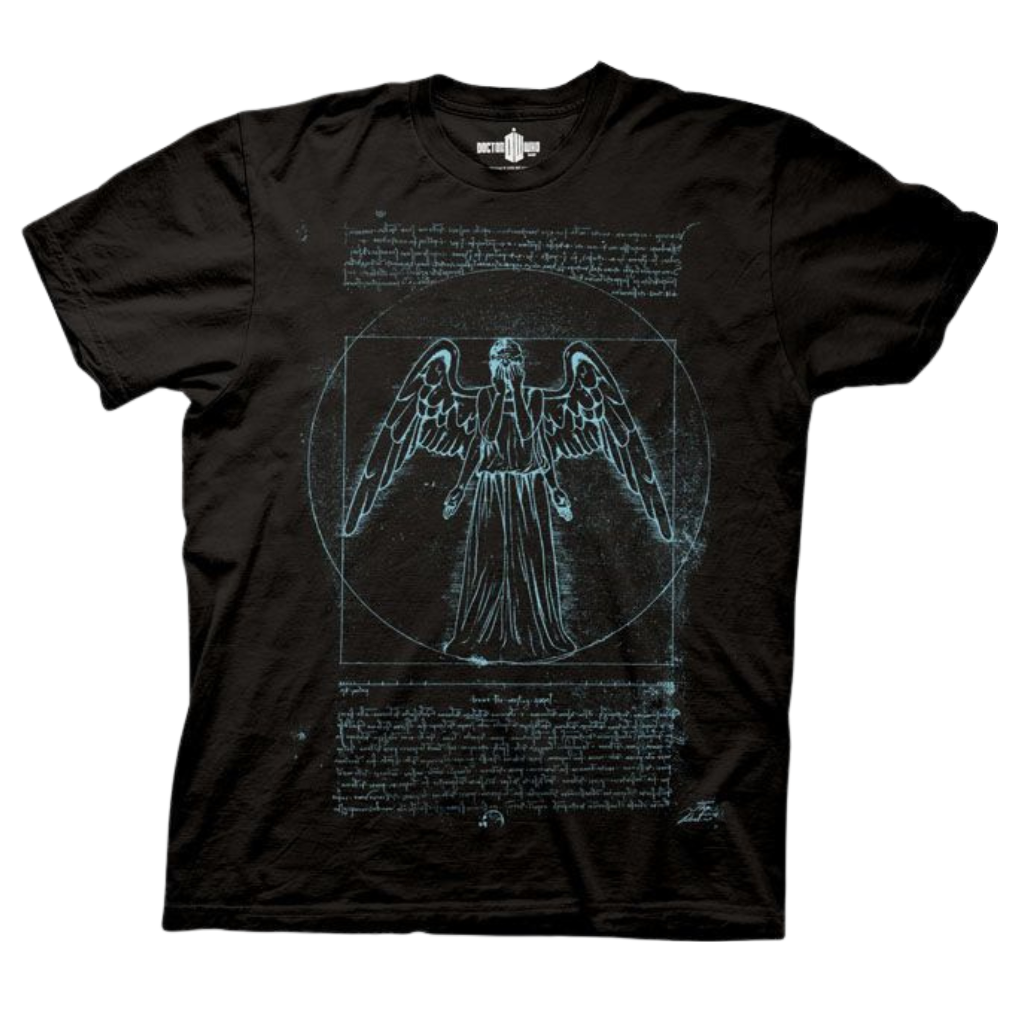Doctor Who Vitruvian Weeping Angel T-Shirt