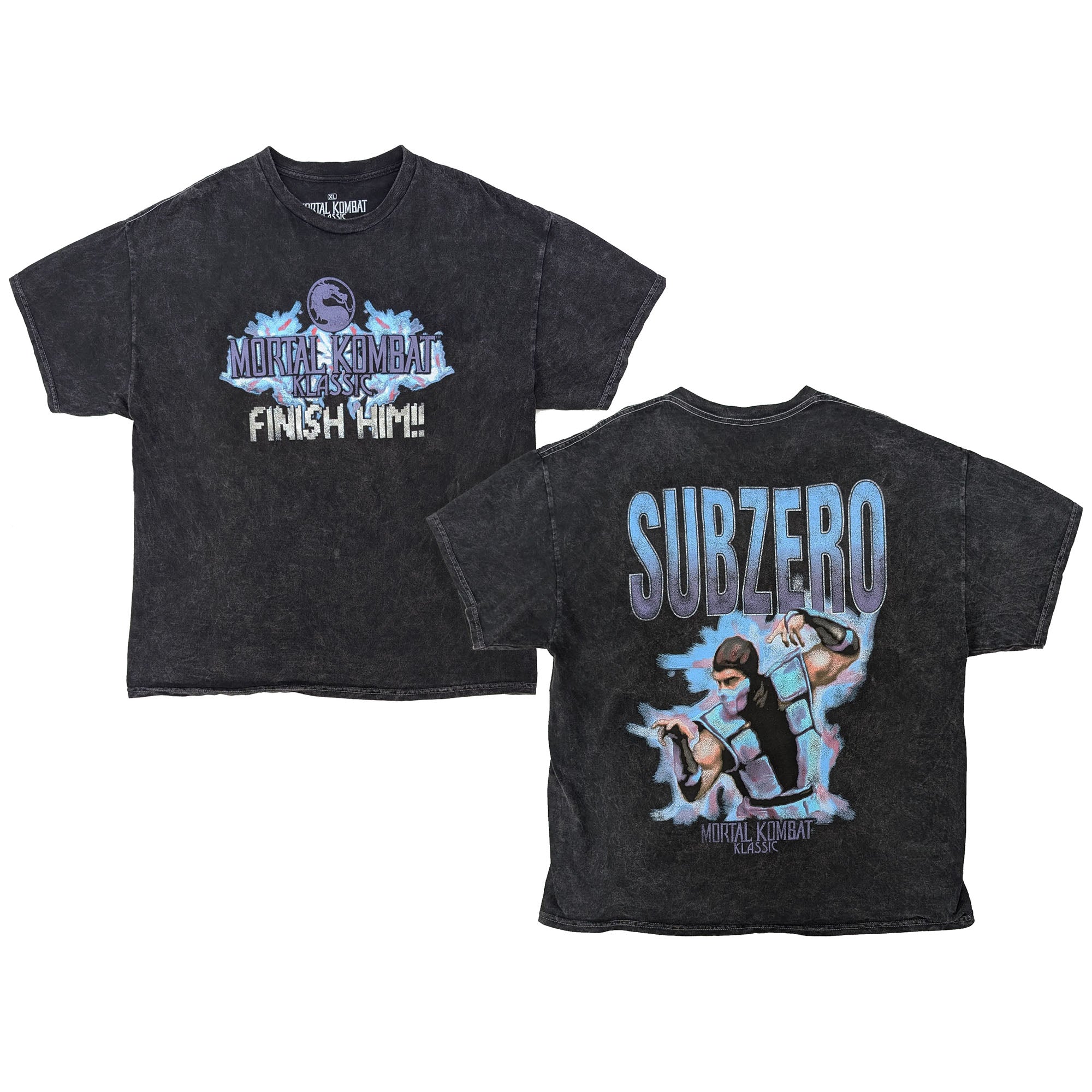 Mortal Kombat Klassic Sub Zero 'Finish Him!' T-Shirt