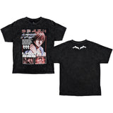 Death Note Light Yagami Magazine Cover Mineral T-Shirt
