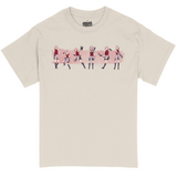 Naruto Shippuden Sakura Jumbo Print 90s Style T-Shirt