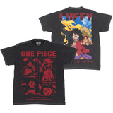 Monkey D. Luffy Jumbo Print Mineral Wash T-Shirt