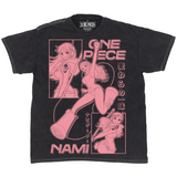 One Piece Nami Egghead Mineral Wash T-Shirt