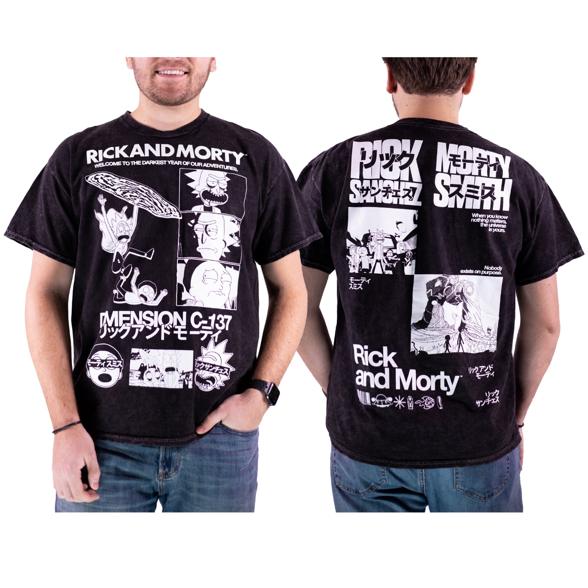 Rick and Morty Dimension C-137 Graphic T-Shirt