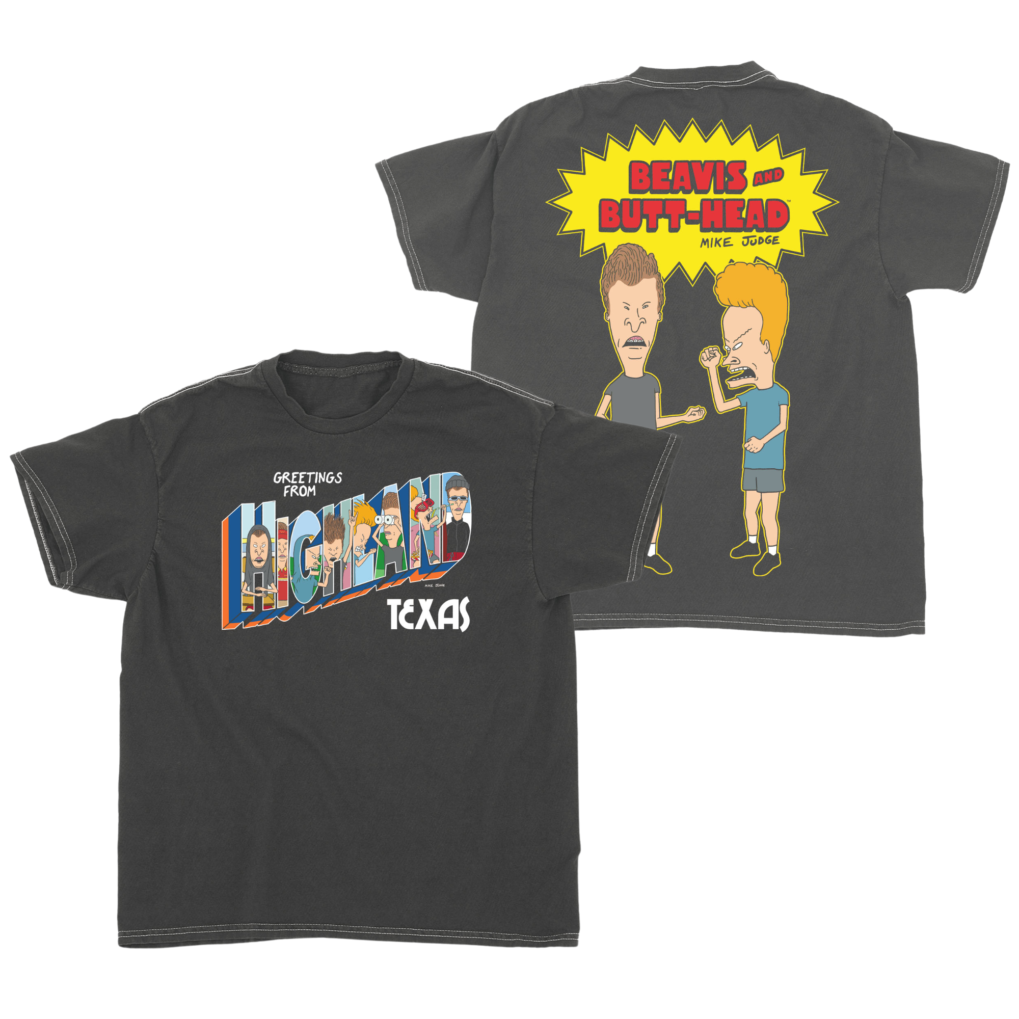 Beavis and Butt-Head Greetings from Texas T-Shirt