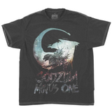 Godzilla Minus One Distressed Mineral Wash T-Shirt