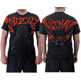 Godzilla & Mothra Metal Max Print Graphic T-Shirt