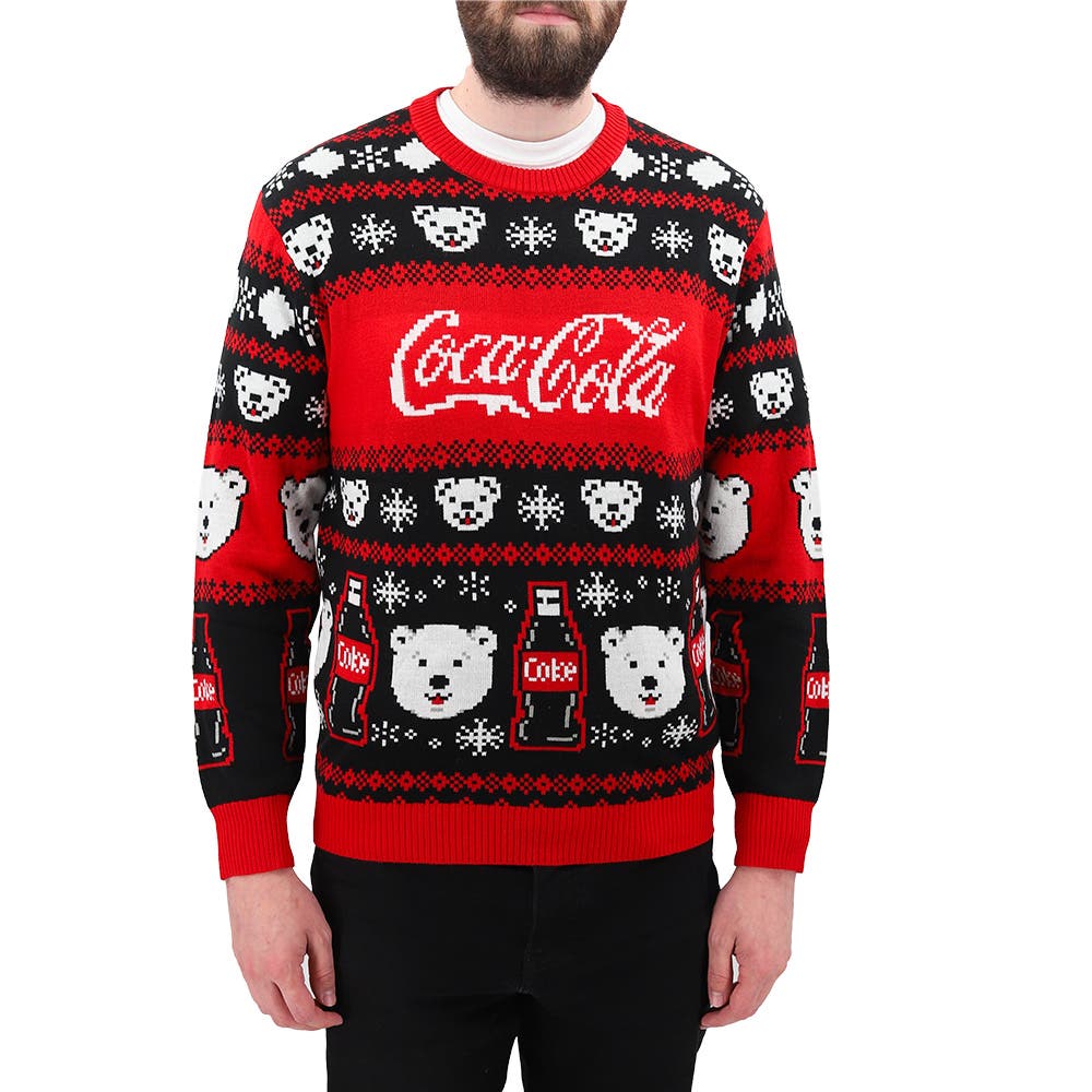 Sweater coca cola top