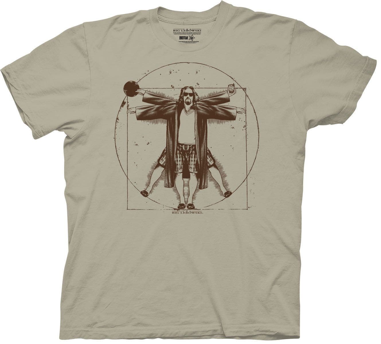 Big Lebowski Vitruvian T-Shirt | Ripple Junction Big Lebowski Vitruvian T-Shirt | Ripple Junction