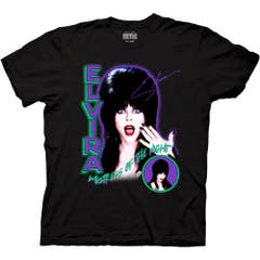 T-Shirts Elvira 90s Bootleg Style T-Shirt Elvira Pop Culture