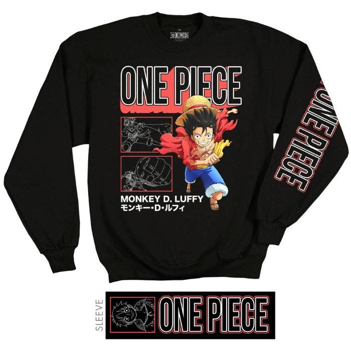 One Piece Headliner Monkey D. Luffy Sweatshirt | Ripple Junction
