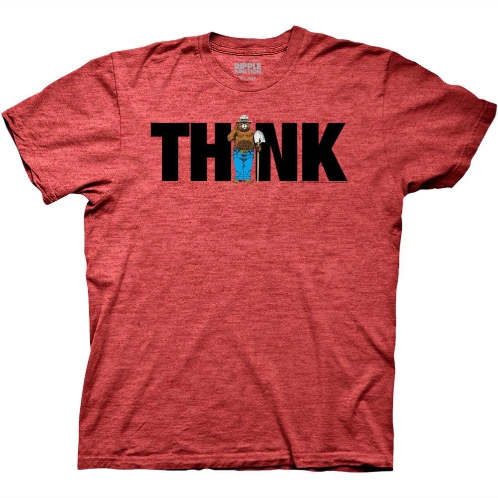 Smokey Bear Think T-Shirt | Ripple Junction