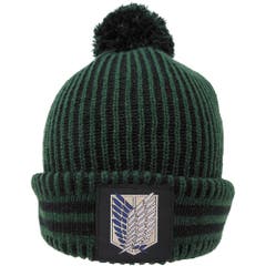 Hats Attack On Titan Scout Regiment Ribbed Stitched Beanie Attack on Titan Season 3 Anime