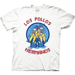 T-Shirts Breaking Bad Los Pollos Hermanos Hazmat Suits T-Shirt Breaking Bad TV