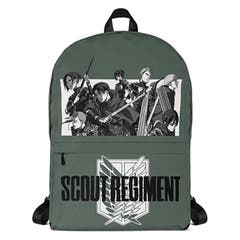 Bags and Backpacks Multicolor Attack on Titan Scout Regiment Backpack OS Multicolor Attack on Titan Season 4 Anime