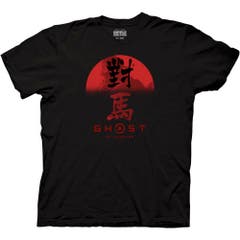T-Shirts Ghost in Rising Sun T-Shirt Ghost of Tsushima Video Games