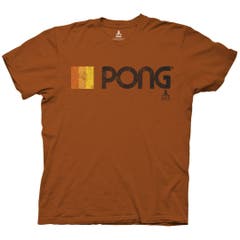 T-Shirts Orange Atari Pong Logo T-Shirt S Orange Atari Video Games