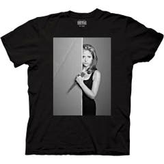 T-Shirts Black Buffy the Vampire Slayer Buffy Stake Photo T-Shirt 2X Black Buffy the Vampire Slayer TV
