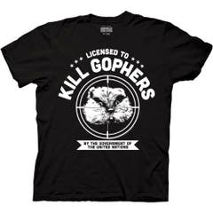 T-Shirts Caddyshack Licensed To Kill Gophers T-Shirt Caddyshack Movies