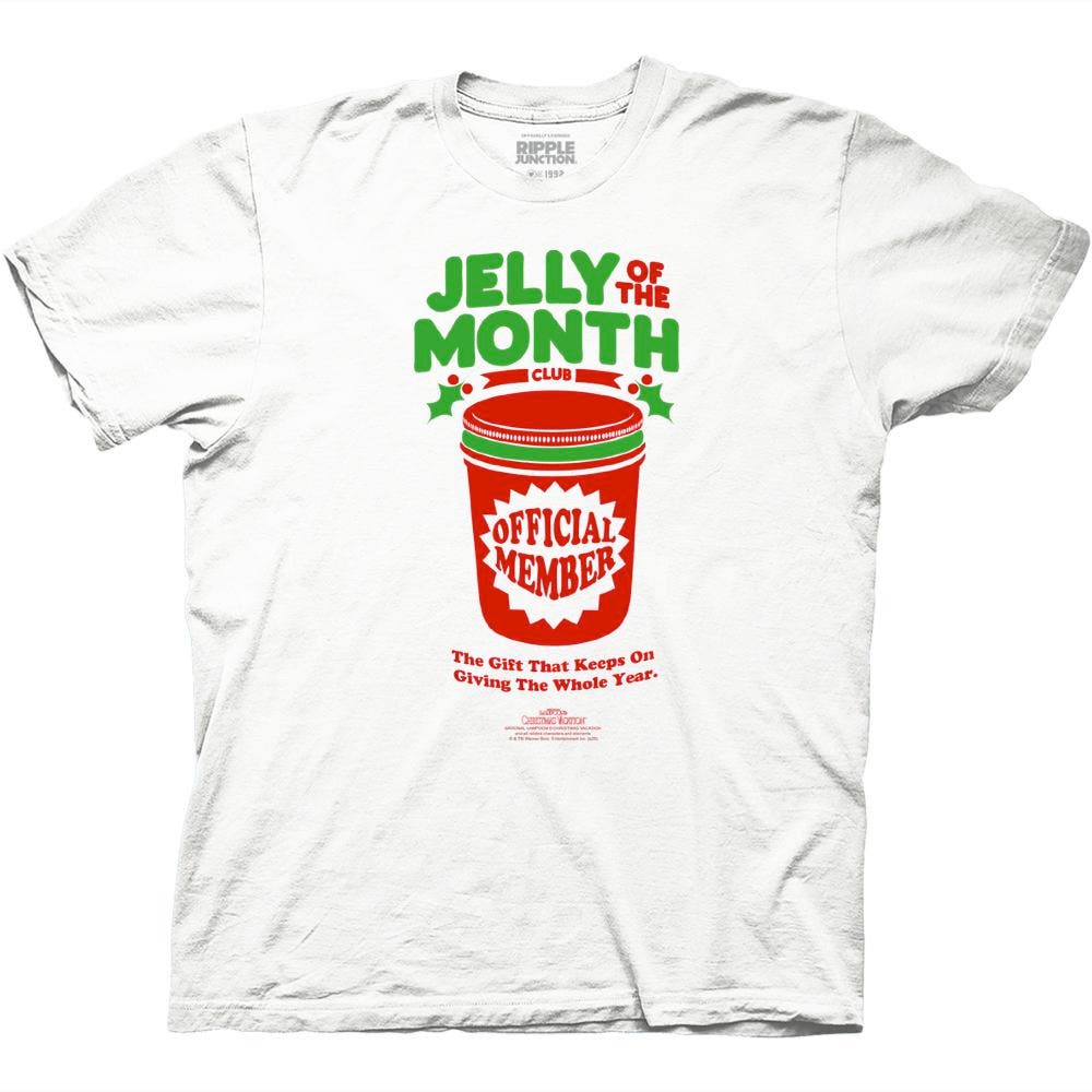 National Lampoon's Christmas Vacation Jelly Of The Month Official Member T- Shirt