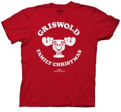 T-Shirts Red National Lampoons Christmas Vacation Moose Cup Griswold Family Christmas Adult T-Shirt Small Red National Lampoon's Christmas Vacation Movies