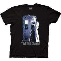 T-Shirts Doctor Who 13th Doctor Time For Change T-Shirt Doctor Who TV