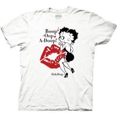 T-Shirts Betty Boop Blowing Kisses T-Shirt Betty Boop Pop Culture
