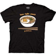 T-Shirts Gudetama Late Night Snack T-Shirt Gudetama Pop Culture