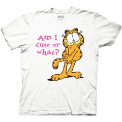 T-Shirts Garfield Am I Cute Or What T-Shirt Garfield Pop Culture