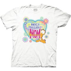 T-Shirts Garfield Most Huggable Mom T-Shirt Garfield Pop Culture