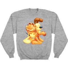 Hoodies and Sweatshirts Garfield & Odie Hugging 3D Fleece Garfield Pop Culture