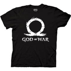 T-Shirts Black God Of War One Color Logo T-Shirt S Black God Of War Video Games