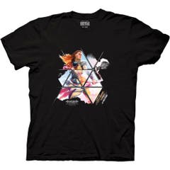T-Shirts Black Horizon Zero Dawn Aloy Hunting T-Shirt 2X Black Horizon Zero Dawn Video Games