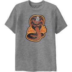 T-Shirts Cobra Kai Snake Logo Dark Distress Youth T-Shirt Cobra Kai TV