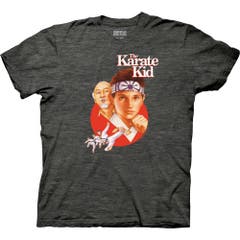 The Karate Kid Vintage Box Art Adult Crew Neck T-Shirt