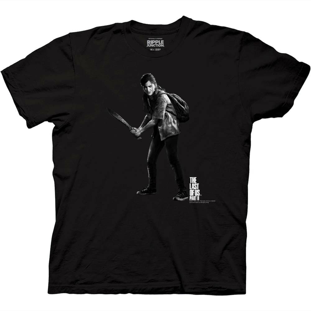 The Last of Us Bloody Ellie With Knife T-Shirt
