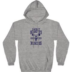 Hoodies and Sweatshirts The Office Dwight Schrute's Gym For Muscles Pull Over Hoodie The Office TV
