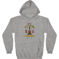 Hoodies and Sweatshirts Heather Gray The Office 8th Annual Dundies Pull Over Fleece Hoodie Heather Gray SM The Office TV